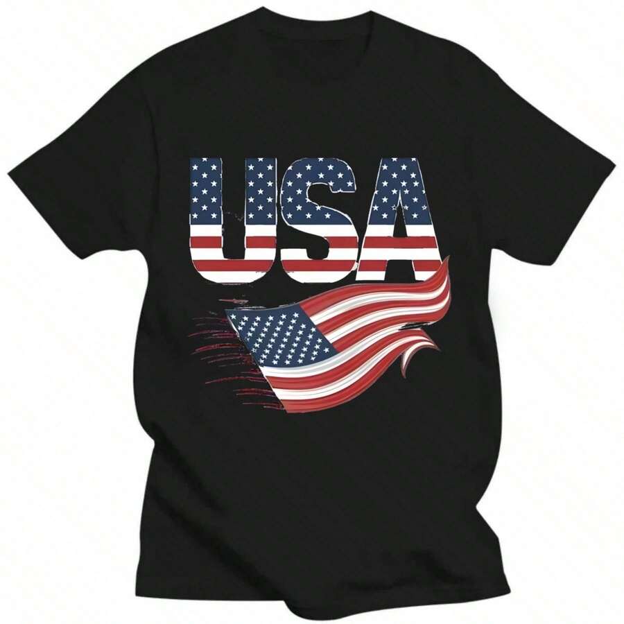Women's T-Shirt For Happy Mother's Day - 黑色 24 - 查看 1