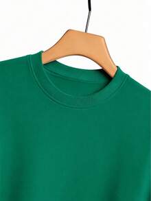 Camiseta estampada para mujer, diseño de fútbol, letras y números rojos y verdes, estilo deportivo moderno. 3DTH - Verde - Ver 3