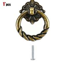 12pcs - Bronze Cabinet Handles - 1.18 Inch Vintage Style Knurled Drawer Pulls, With Screws, Vintage Round Handles, Suitable For Dressers And Furniture Restoration. - Copper - View 12