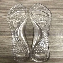 Miếng lót gót cao silicon trong suốt tái sử dụng, đệm chân chống trượt, miếng lót giảm đau cho chân, có thể giặt, tái sử dụng, phù hợp cho mọi loại giày cao gót, sandal, giày gót mảnh, giày mùa hè - A - Xem 7