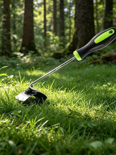 2/1pc Heavy‑Duty Metal Weeding Tool With Protective Cover Sharp Blade,17cm Multi‑Functional Garden Weeder For Yard Removal,Home Gardening Supplies,Outdoor Lawn Cleaning & Garden Decoration Accessories