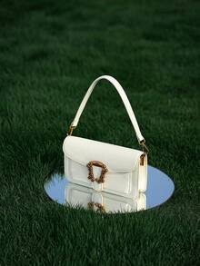 POHO ZOOZ Brand Customized Envelope Bag Shoulder Square Bag - White - White - View 7