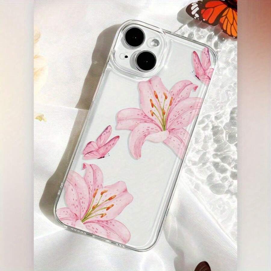 Funda para teléfono: Lily 7/8 Plus Funda -Caída Suave, Diseño Simple y Premium con Amortiguación de Aire, Compatible con iPhone 14 Pro Max, Funda para Apple 13, Funda para Parejas XS Max Nueva 12 Pro -Caída XR Mate 11 Unisex 13 Cobertura Completa 15 PRO Funda Suave 15 Cubierta Protectora. - Multicolor - Ver 1