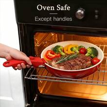 GIPP Nonstick Ceramic Cookware Set, Healthy  Kitchen Frying Pan Collection, Dishwasher , PFAS PTFE PFOA  Pots And Pans Set - 查看 6