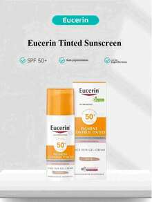 Eucerin 控油清爽防曬乳 SPF50+，敏感肌臉部與身體 UV 防護，50ml - 50ml - 查看 6