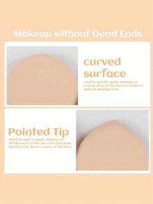 8/4/1pc Super Soft Makeup Sponge, Soft And Elastic, Suitable For Dry And Wet Use, Creates Flawless Base Makeup, Portable Design Easy To Carry, Perfect Christmas Gift For Women - Multicolor - View 4
