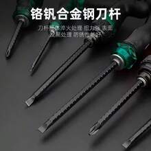 3件組強力磁性雙用伸縮可調式螺絲起子組，硬化雙頭螺絲起子，適用居家維修 - 雙頭兩用螺絲起子 - 查看 6