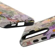 Funda de teléfono con collage floral vintage de mariposas: Estilo Art Déco Botánico para iPhone, HONOR, , OPPO - Multicolor - Ver 4