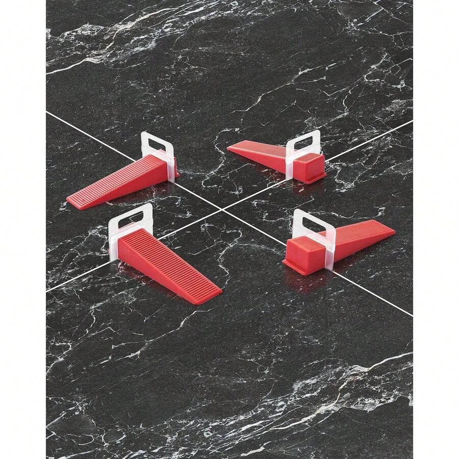 [Father's Day]Tile Leveling System Clips, 2200PCS 1/16 (1.5mm) Tile Installation Tools, Floor Tiles Accessories, Floor & Wall Spacer Hand Tools Masonry Projects - [2200PCS] 1/16" 1.5mm - View 1