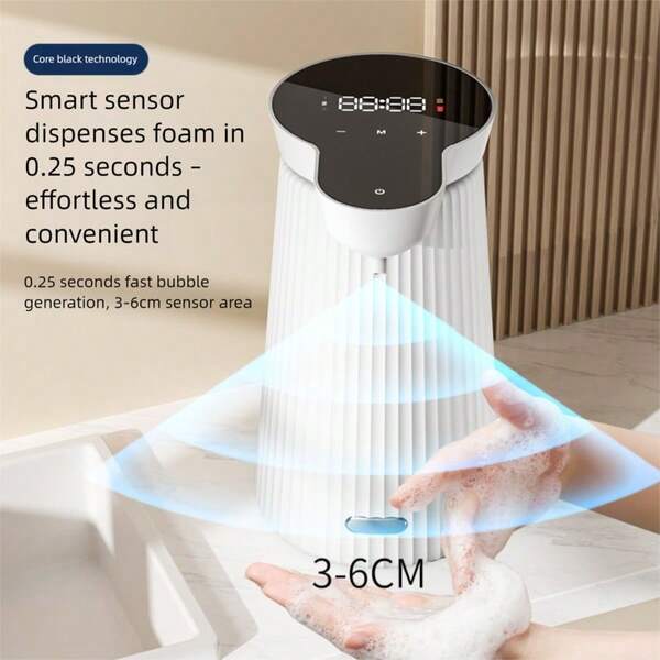 Smart Gel Soap Dispenser Automatic Foam Hand Wash Machine USB Rechargeable Touchless Dispenser Kitchen Hand Soap Machine