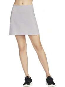 Go Walk Go Flex Falda de Talle Alto con Bolsillos Skort (Falda con pantalón Corto) para Mujer - Flor de orquídea (Orchid bloom) - Ver 11
