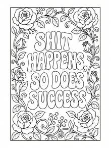 Relaxing Coloring Book For Adults, 24 Pages Of Fun Doodles, Relieve Stress At Your Own Pace, 120g Thick Paper, A4, Gift For Parents And Friends, Birthday, Holiday, Back To School, Stationery - Relaxation Patterns - View 2