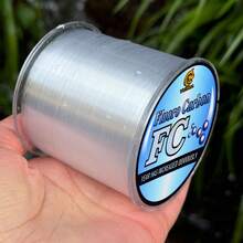 YACUMA 305M-333YDS High-Quality Fluorocarbon Line, Wear-Resistant, High-Cut, Water-Transparent, Invisible Monofilament Nylon Line, Suitable For Long-Distance Casting, Sea Fishing Lures, Fishing Lines, Outdoor Fishing Gear Accessories - White - View 8