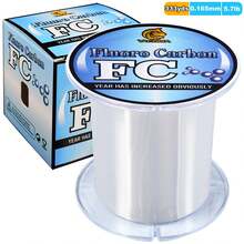 YACUMA 305M-333YDS High-Quality Fluorocarbon Line, Wear-Resistant, High-Cut, Water-Transparent, Invisible Monofilament Nylon Line, Suitable For Long-Distance Casting, Sea Fishing Lures, Fishing Lines, Outdoor Fishing Gear Accessories - White - View 13