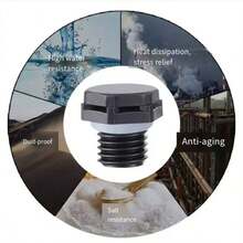 50PCS Pack Car Spotlight Outdoor Lighting LED Light Heat Dissipation Waterproof Breathable Valve Accessory Model M12*1.5 Outdoor Lighting Heat Dissipation Breather Various Outdoor Light Heat Dissipation Exhaust Valve Thread Diameter 1.2cm Bi-Directional Air Intake And Outlet Heat Sink - A - View 8