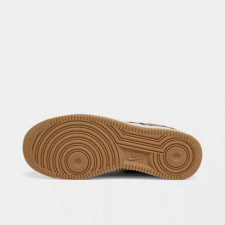 Nike Air Force 1 Low '07 Cheetah Print Women's Casual Shoes Baroque Brown/Sail/Sesame IB7695-200 | Classic, Comfortable - 巴洛克棕 - 查看 7