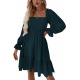 azul, verde azulado, (Solid Teal Blue)