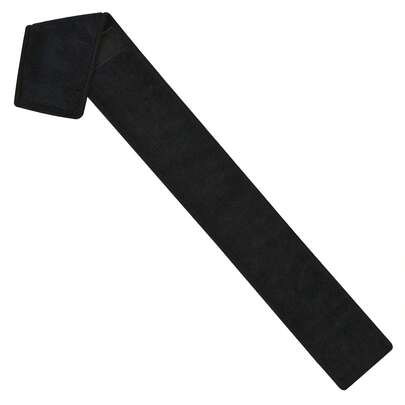 Black Streamer Sports Towel With Hook-And-Loop Fastener, Ultra Sweat Absorbent Game Day Wipe Towel, Attachable Sports Cloth For Cleaning Hands, Gloves & Gear, Essential Accessory For Athletes