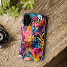 Funda Moderna para Teléfono Subacuático |   Protección Magsafe Personalizada con Diseño Abstracto de Colores Brillantes para iPhone, HONOR, , OPPO - Multicolor - Ver 1
