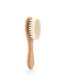 1/2 Pieces Hair Brush And Comb Set, Soft Goat Hair Bristle Wooden Hair Brush, Smooth Wood Comb, Portable Hair Grooming Styling Kit For Home Travel Daily Use - Multicolor - View 11
