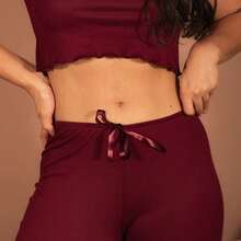 Pijama Inverno Conjunto Blusa Calça Feminino Amamentação Longa Confortável - unitário - Visão 5