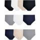 de talla grande - Paquete de 10 - Colores surtidos