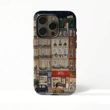 Funda de teléfono estilo París, compatible con  17/16/15/14/13/12/11 Pro Max, compatible con  Galaxy S25/S24/S23/S22/S21.  HONOR  OPPO - Multicolor - Ver 2