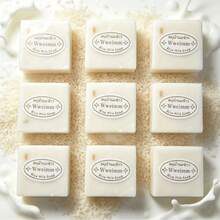 Handmade Rice Milk Soap, Gently Cleanses And Balances Skin, Repairs Skin Texture And Improves Dryness, Non-Irritating And Non-Drying After Use, Natural Gentle Ingredients Suitable For Long-Term Use, Ideal Choice For Daily Facial Care - Quantity - View 1