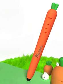 Customized Text LOGO Cute Carrot Shaped Stylus Pen, Suitable For Touchscreen Devices, High Precision And High Sensitivity, Compatible With IPad, Smartphones, Android Devices And Tablets, Suitable For All Universal Touchscreen Devices - Multicolor - View 8
