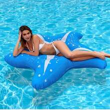 Starfish Inflatable Pool Float Lounger, Large Floating Water Lounge Mattress, Portable Inflatable Float Bed For Pool Beach Lake Summer Vacation Party - Multiple Styles - View 5