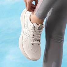 ASICS 2026 GT-2000 14 Chaussures de sport pour femmes à la mode, respirantes, résistantes à l'usure, amorties, légères, basses, pour la course - 1012B843-250/Beige/Blanc - Voir 3