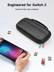 Compatible With Switch 2, Can Store Game Console And Accessories, Anti-Drop, Anti-Shock, Anti-Scratch, Waterproof, Practical Game Accessory - View 6