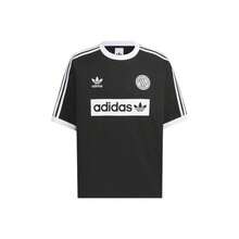 Adidas Originals Classic Sports Collection Loose Crew Neck Pullover Short Sleeve T-Shirt For Men - Black - View 15