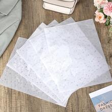 6pcs Hot-Stamping Crystal Rhinestone Transfer Patches, AB Color Shiny Flat-Bottom Round Rhinestone Stickers, 2mm 4mm Hot-Stamping Rhinestone Transfer, Suitable For Clothing DIY Handmade Decoration - Multicolor - View 4