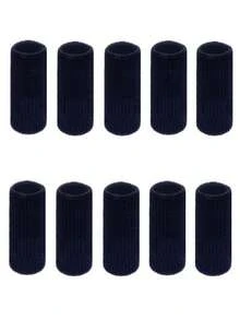 10PCS Multi-Color Stretchable Finger Support Sleeves, Suitable For Sports Basketball, Volleyball, Badminton, Tennis, Daily Protection For Finger Recovery, Flexible Finger Protection Function - Multicolor - View 13
