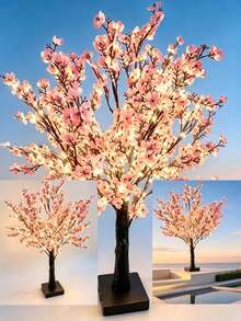 1件 60 LED 55CM 星空樹燈 USB雙電源 室內LED發光樹 婚禮/派對必備 櫻花樹燈 人造花燈 暖光氛圍燈 跨境獨家 臥室床頭護眼小夜燈 Ins風 超人氣 求婚氛圍神器 禮物裝飾樹燈 讓春天到家 租屋翻新神器 摯友女友孩子的心意禮物 生日禮物 節日裝飾 LED燈 - 黃色 - 查看 9