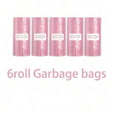 Car Trash Can, Car Seat Back & Door Hanging Storage Box, Multi-Function Car Accessories, Trash Bag, Foldable Storage - A - View 5