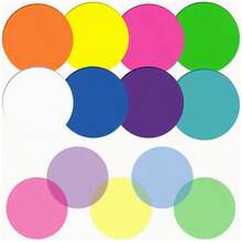 120pcs Transparent Sticky Notes Colorful (Random Color), Cute Round Transparent Memo Pads, Semi-Transparent Bookmark Page Clips Stickers, Planner Accessories Aesthetic Office & Study Supplies - Multicolor - View 5