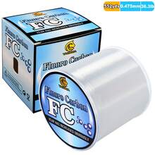 High-Strength And Wear-Resistant Monofilament Fishing Line 505M-552YDS Transparent Fluorocarbon Line, Fast Water Cutting, Anti-Curling, Durable Main Line 0.165mm-0.475mm, Multiple Models Available, Suitable For Various Fishing Scenes - White - View 15