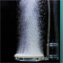 Aquarium Luftstein Blasen Disc Set, leiser Nano Sauerstoff Diffusor mit Steuerventil, feiner Bubbler für Fischbecken, Pflanzen Aquarium und Hydroponik, robuste Belüftung in 35mm 60mm 100mm Größen mit - 100 mm - Übersicht 9
