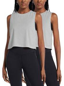Camiseta térmica de forro polar para correr de mujer Baleaf - Azul real - Ver 22