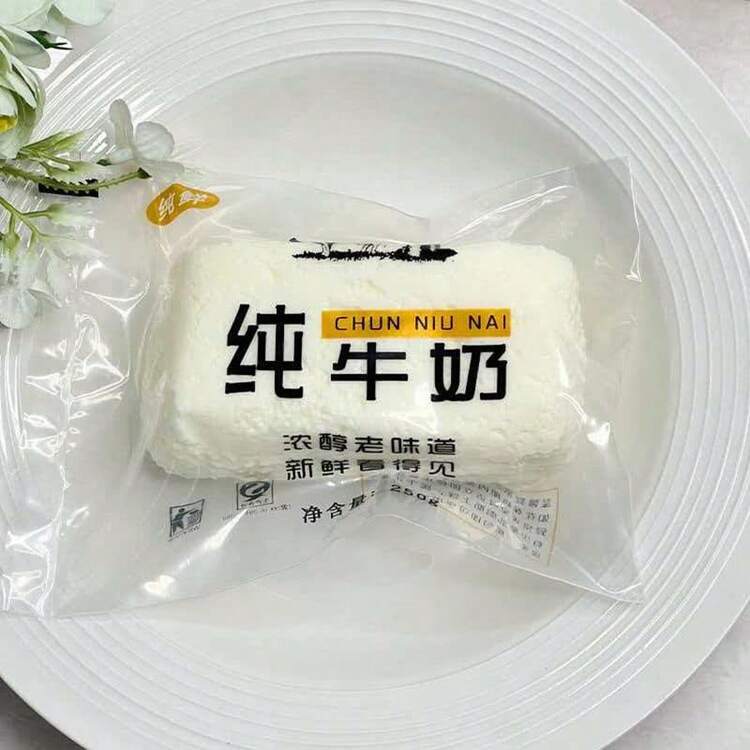 Milk Brick Squishy Toy Pure Milk Super Soft Realistic Stress Relief Slow Rebound - Multicolor - View 1