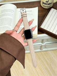 1件相容於 女款 PU 環形錶帶 38MM 40MM 41MM 42MM 44MM 45MM 46MM 49MM Ultra 11/10/9/8/7/6/5/4/3/2 SE - Trench - 查看 5