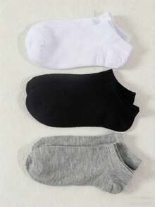 20 Pairs Women's Multi-Color Ankle Socks, Summer Thin Casual Fashion Low-Cut Short Socks - Multicolor - View 3