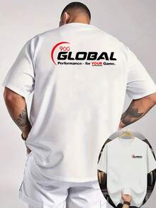 Nueva Camiseta Casual de Verano para Hombre con Cuello Redondo Acanalado y Mangas Cortas, Hecha de Tejido de Punto para una Sensación Refrescante y Cómoda.Cuenta con impresión a doble cara e - Negro - Ver 9