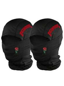 1pc Or 2pcs Or 3pcs Unisex Printed Balaclava Cycling Face Mask Neck Gaiter Breathable Head Cover For Outdoor Sports, Suitable For Daily Outings, Hiking, Vacation, Fishing, Commuting - Style a - View 5
