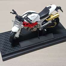 Model Sepeda Motor Kawasaki H2R Alloy Skala 1:18 - Model Balap Detail dengan Stand Pajangan, Cocok untuk Koleksi dan Permainan Remaja - 14 Buah Mainan - MultiWarna - View 10