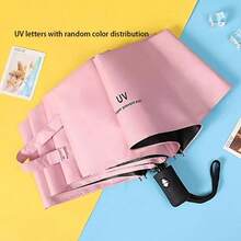 1pc Windproof Rainproof Umbrella - Water-Resistant Spring Polyester Fabric, Basic Minimalist Style, Durable Steel Frame, Plastic Handle, Automatic Sun Protection Personalized Umbrella - Multicolor - View 19