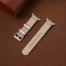 Multicolour Nylon Smartwatch Band Compatible With Apple Watch 11-1 SE Ultra 3 2 1 Compatible With Apple Watch 38/40/41/42/44/45/46/49mm Men Casual Strap - Mouldless - View 16
