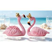 Cross-Border Bestseller Acryl 2D flach bedruckte Kunst Nordischer Flamingo Figur Kreatives Hochzeitsgeschenk für Wohnzimmer TV-Schrank Weinschrank Eingangsbereich Heimdekoration - A - Übersicht 5